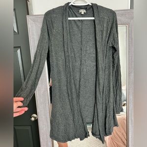 Grey cardigan